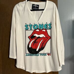 Rolling Stones/Torrid Waffle Knit Top